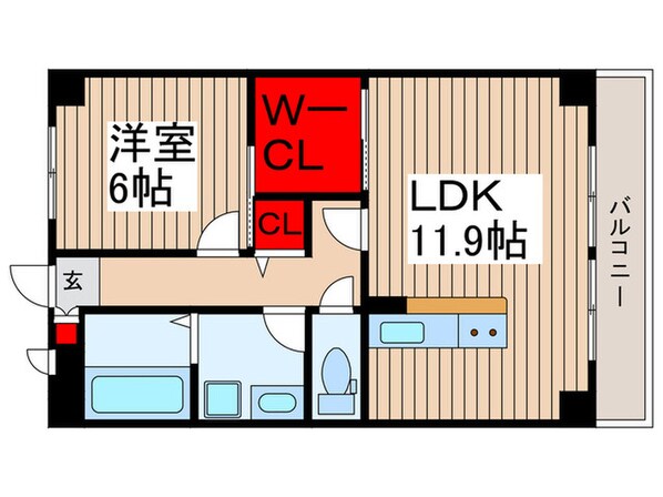 シュエットの物件間取画像